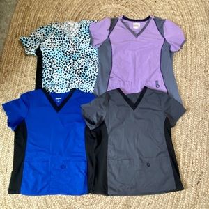 Scrubstar scrubs scrub top bundle size large